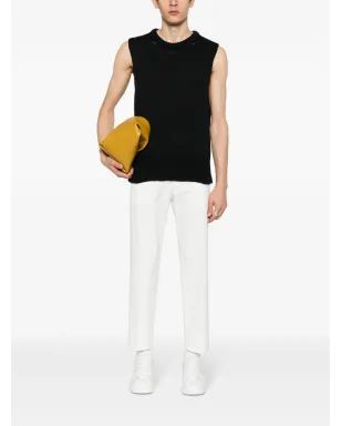 Jil Sander ギャバジン テーパードパンツ - ホワイト - サムネイル2