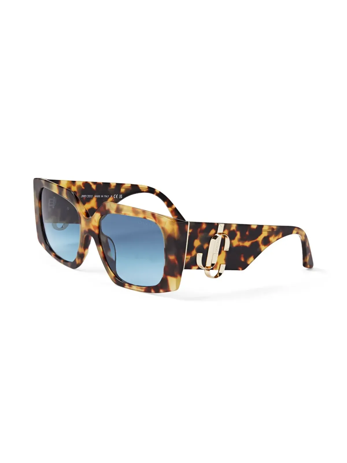 Jimmy Choo Eyewear アリアナ オーバサイズフレーム サングラス - 画像2