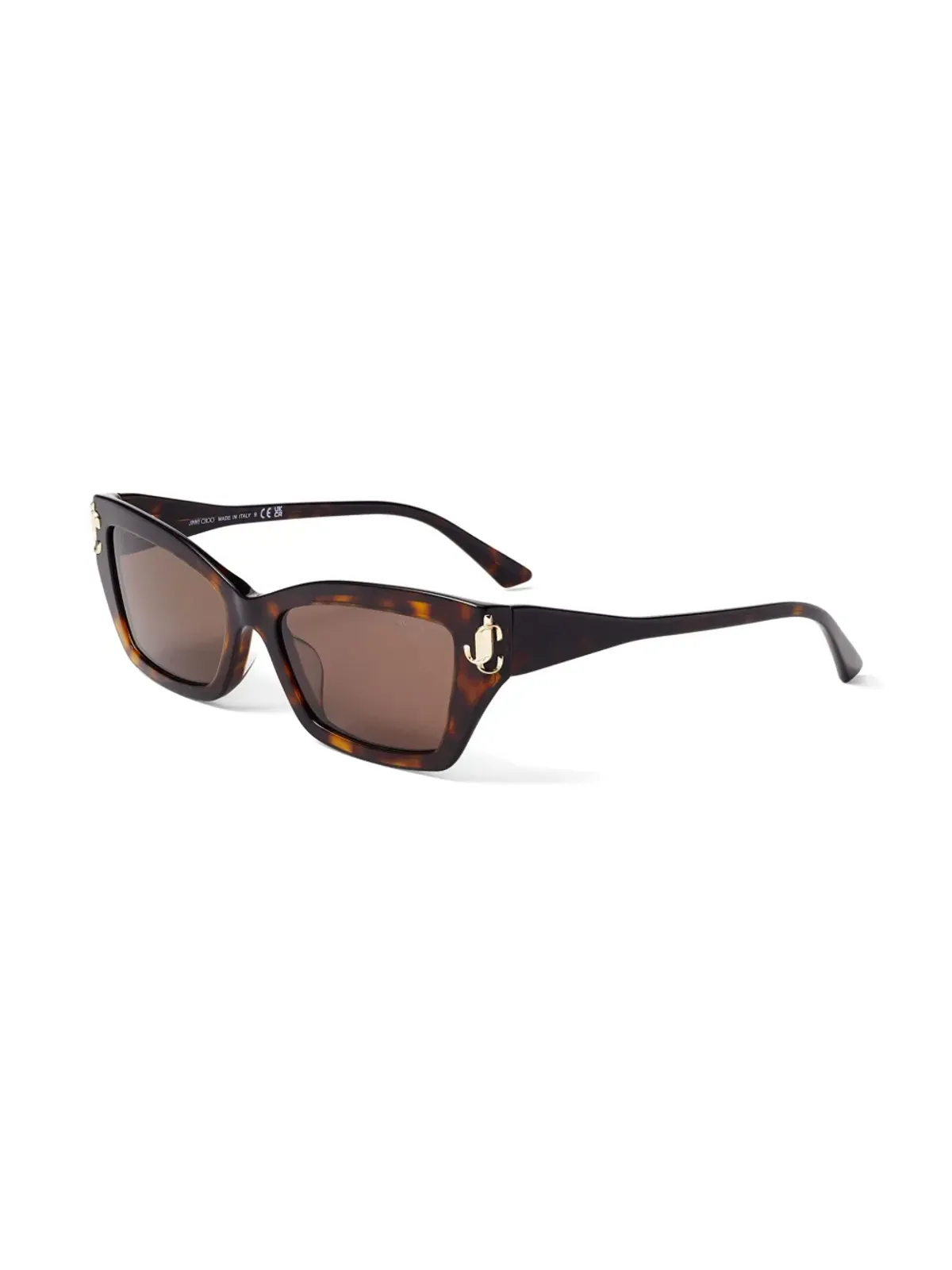 Jimmy Choo Eyewear Isla cat-eye sunglasses - Brown - 画像2