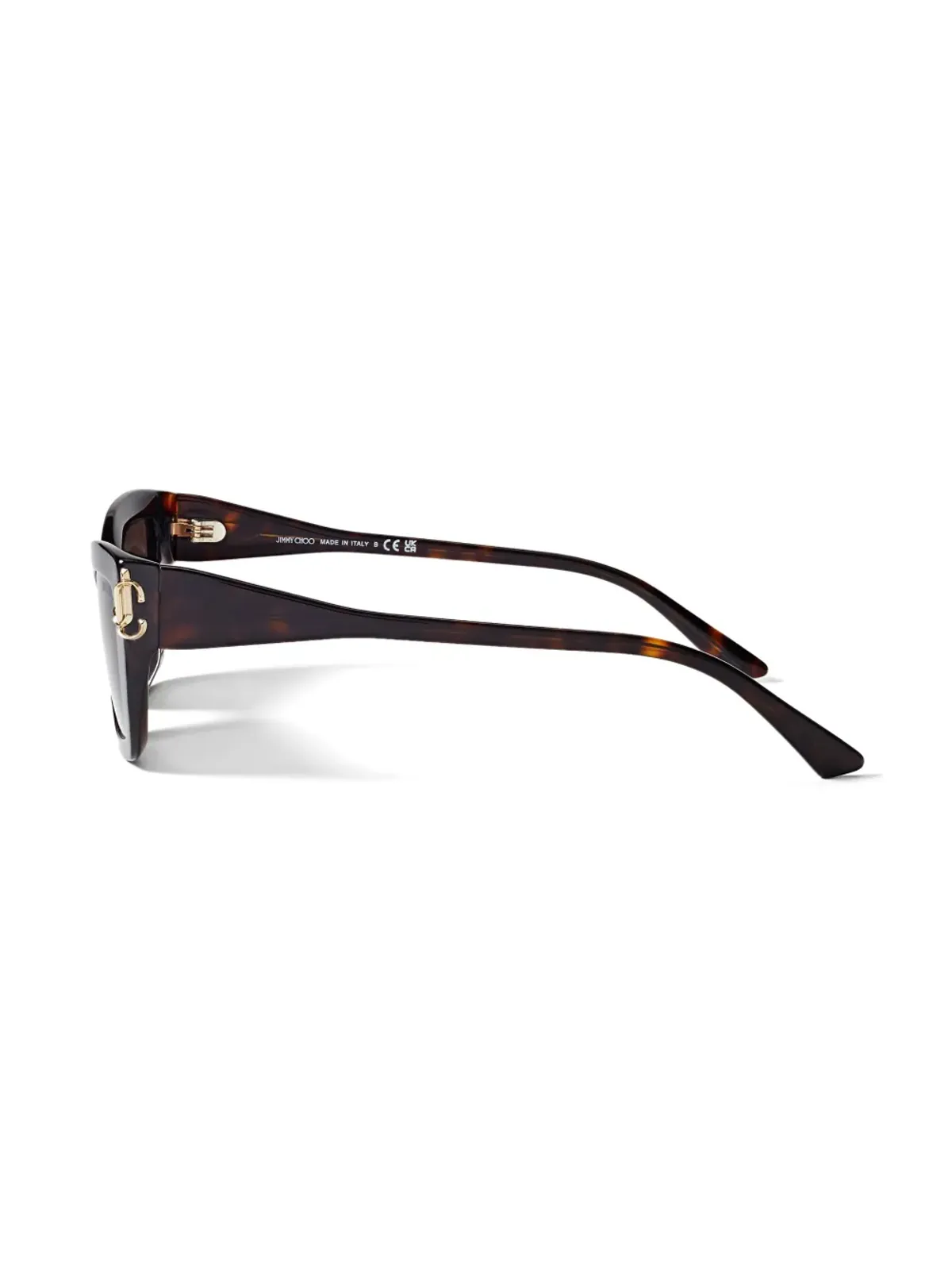 Jimmy Choo Eyewear Isla cat-eye sunglasses - Brown - 画像3