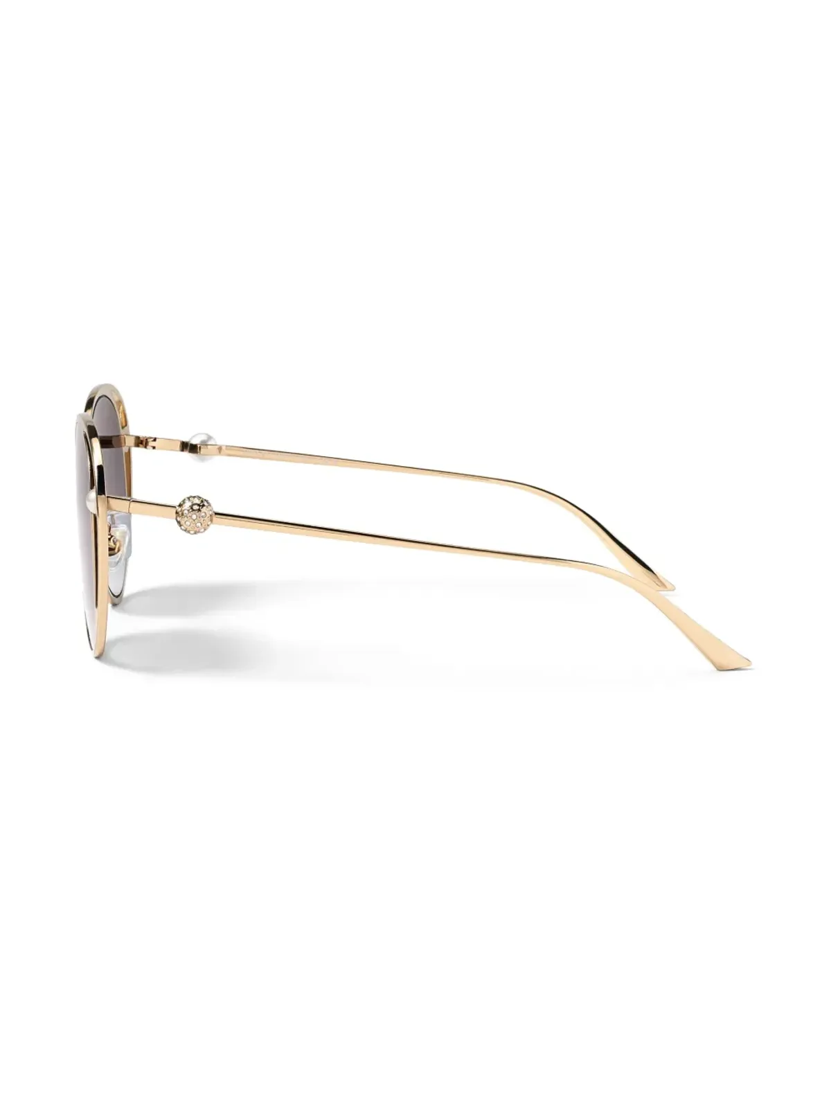 Jimmy Choo Eyewear Angela ラウンドフレーム サングラス - 画像3