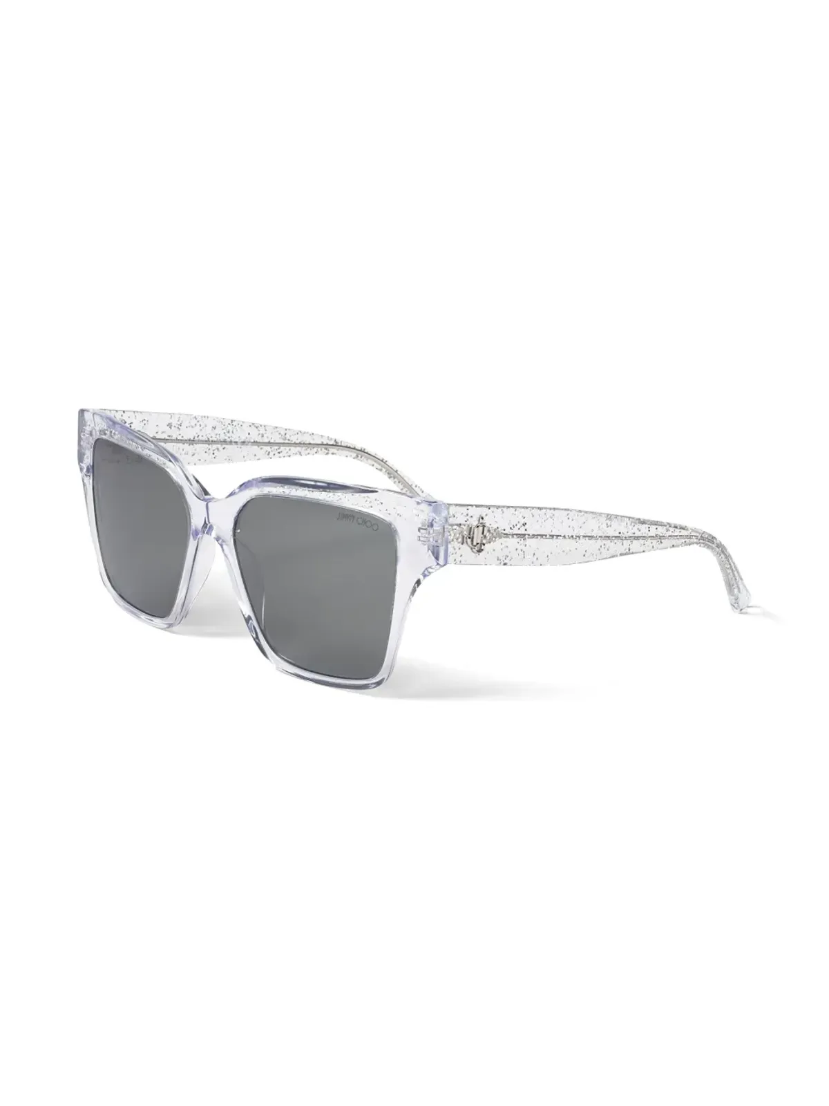 Jimmy Choo Eyewear Giava スクエアフレーム サングラス - White - 画像2