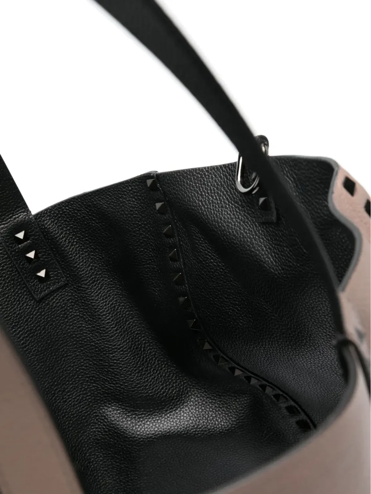 Valentino Garavani リバーシブル ロックスタッズ装飾 トートバッグ - 画像5