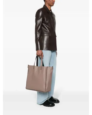 Valentino Garavani リバーシブル ロックスタッズ装飾 トートバッグ - サムネイル2