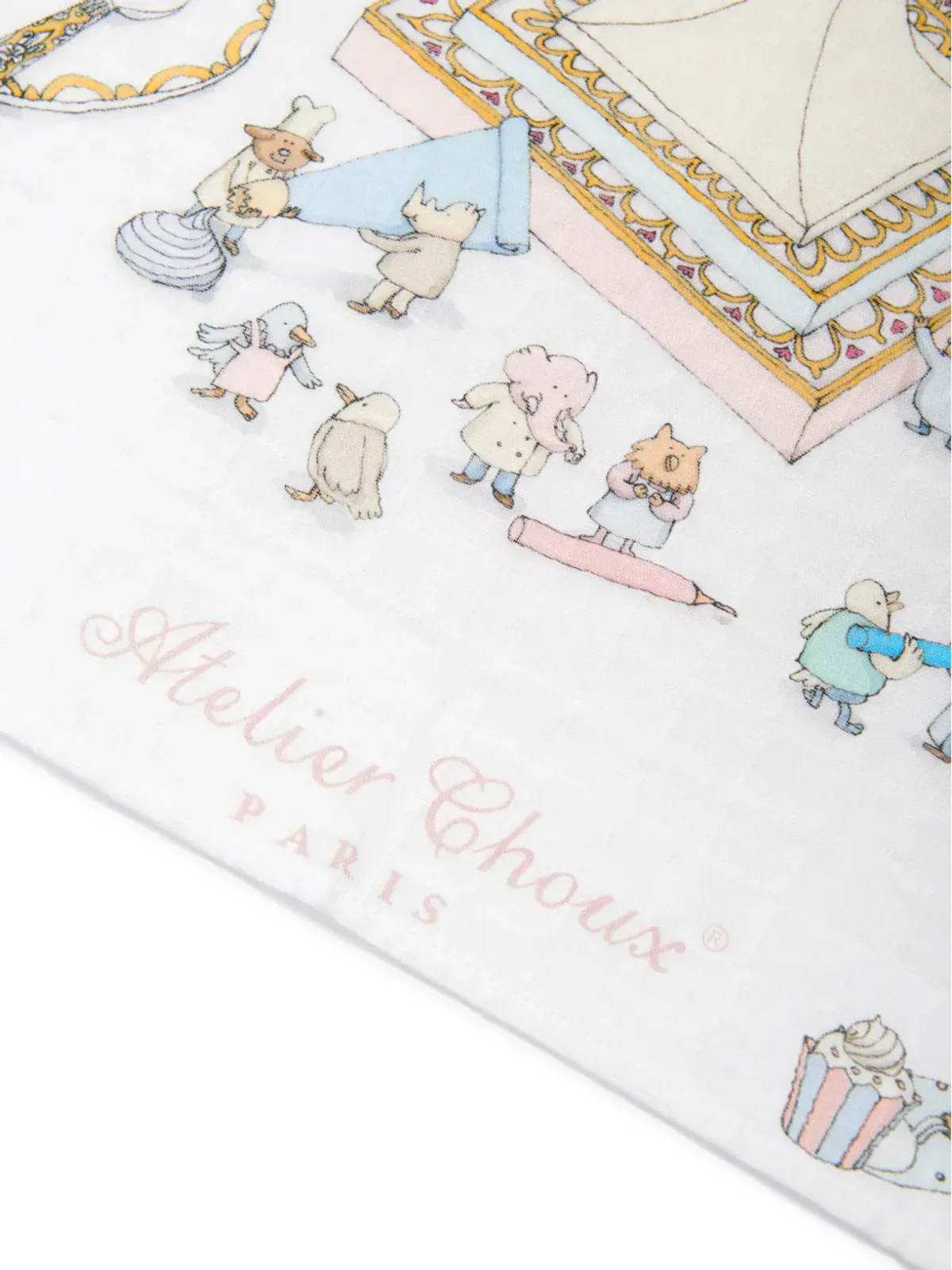 Atelier Choux Le Gâteauプリント ブランケット - 画像3