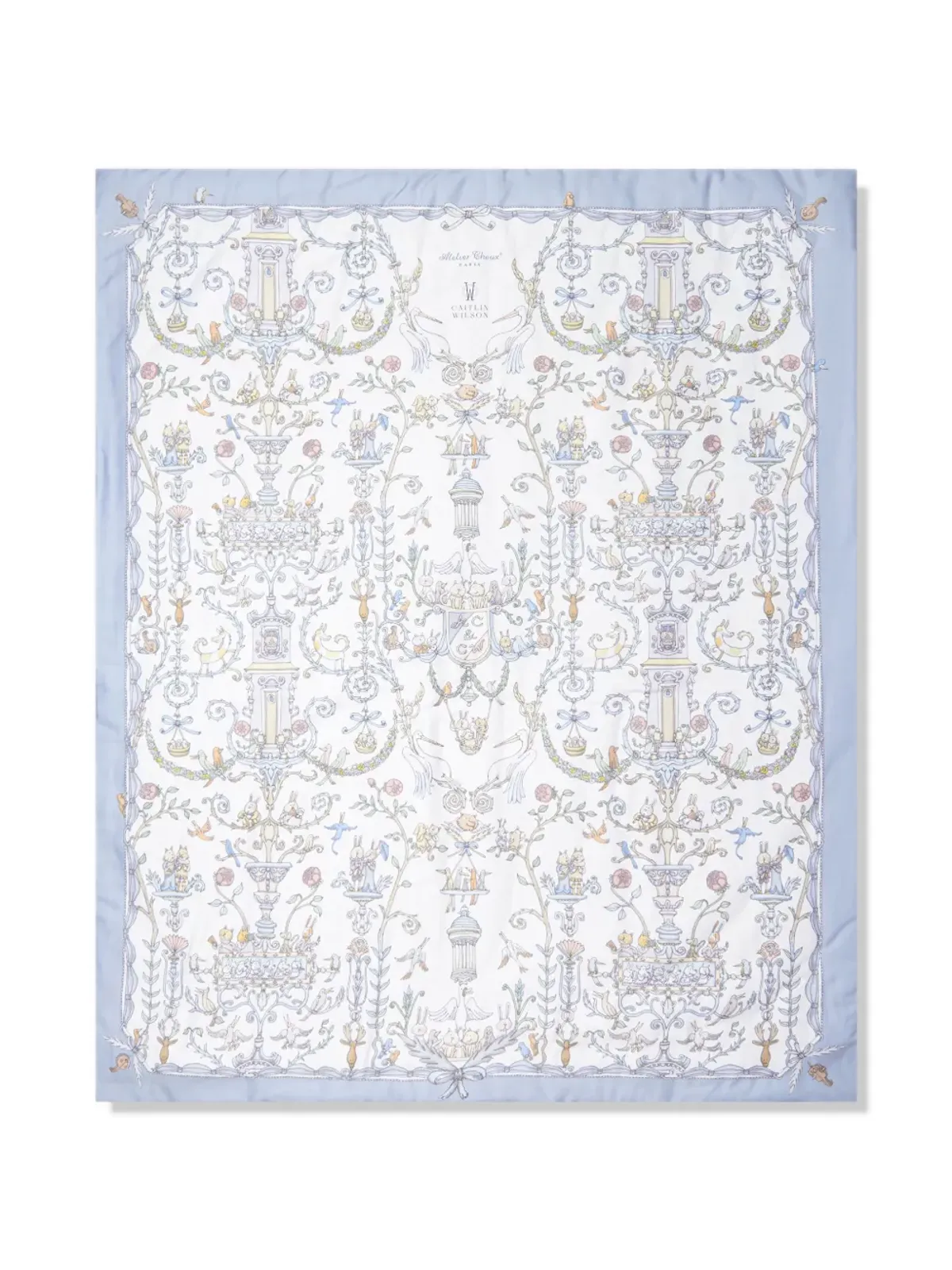 Atelier Choux × Caitlin Wilson Toile de Jouyプリント リバーシブル キルト - 画像2