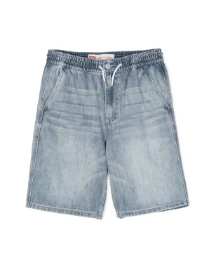 Levi's Kids ドローストリングウエスト デニムショーツ - サムネイル1