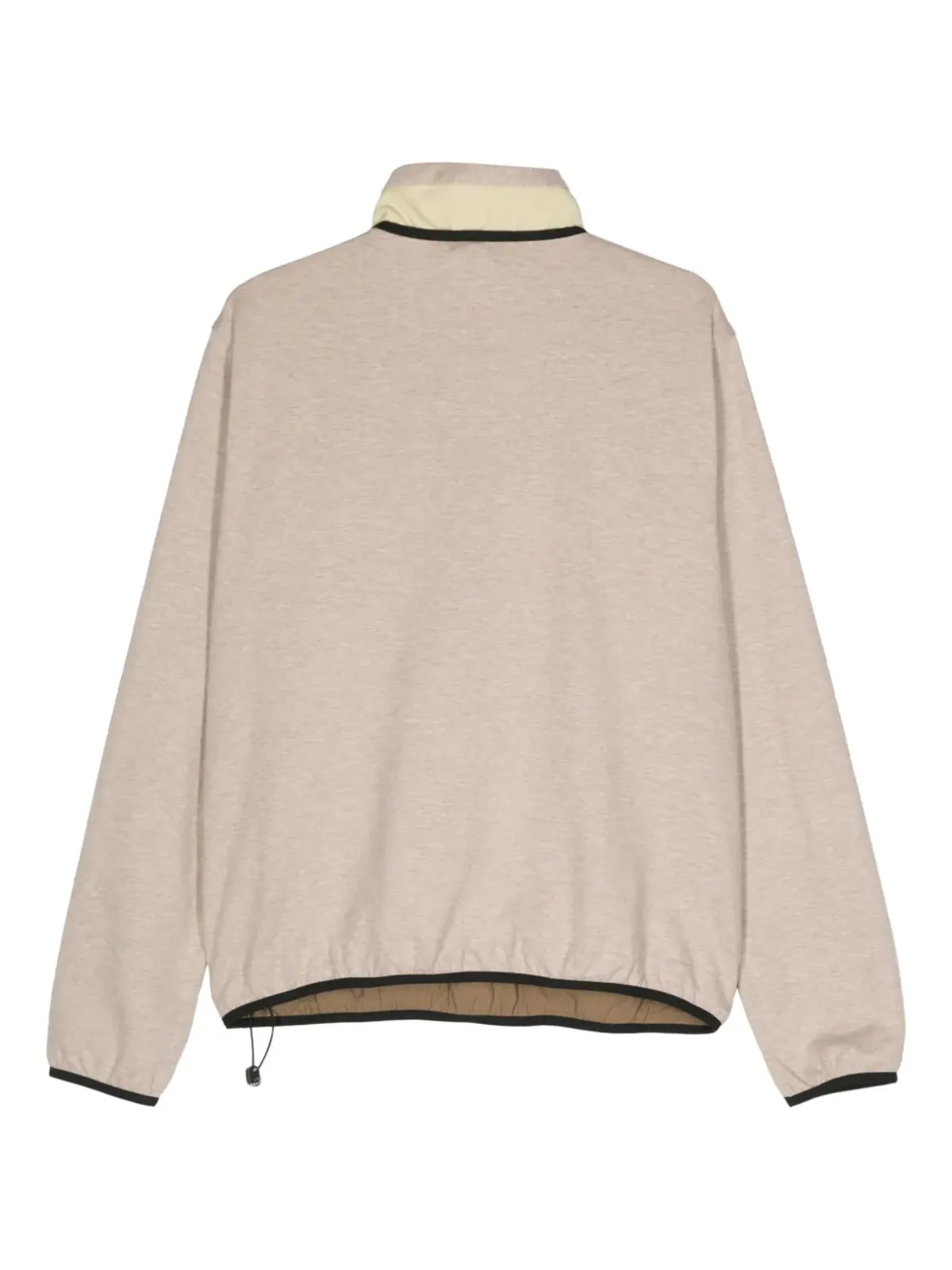 RANRA mélange half-zip sweatshirt - Neutrals - 画像2