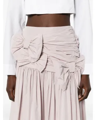 Viktor & Rolf リボンディテール ドレープスカート - サムネイル5
