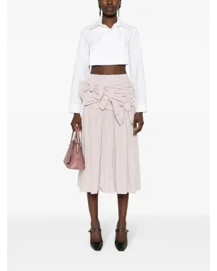 Viktor & Rolf リボンディテール ドレープスカート - サムネイル2