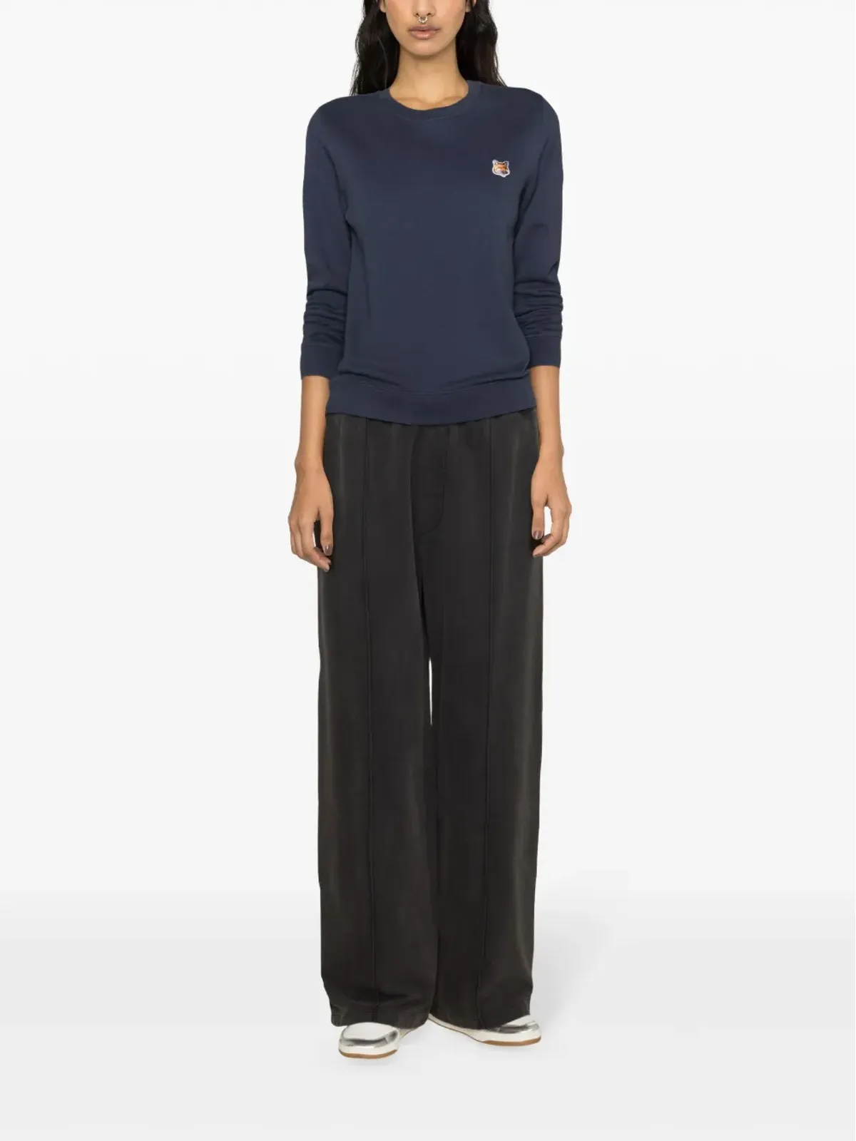 Maison Kitsuné Chillax Fox コットン スウェットシャツ - ブルー - 画像2