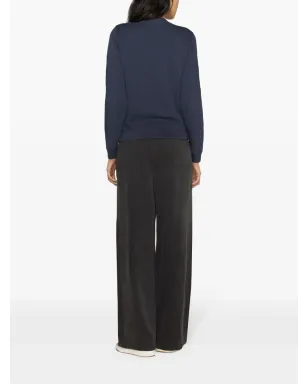 Maison Kitsuné Chillax Fox コットン スウェットシャツ - ブルー - サムネイル4
