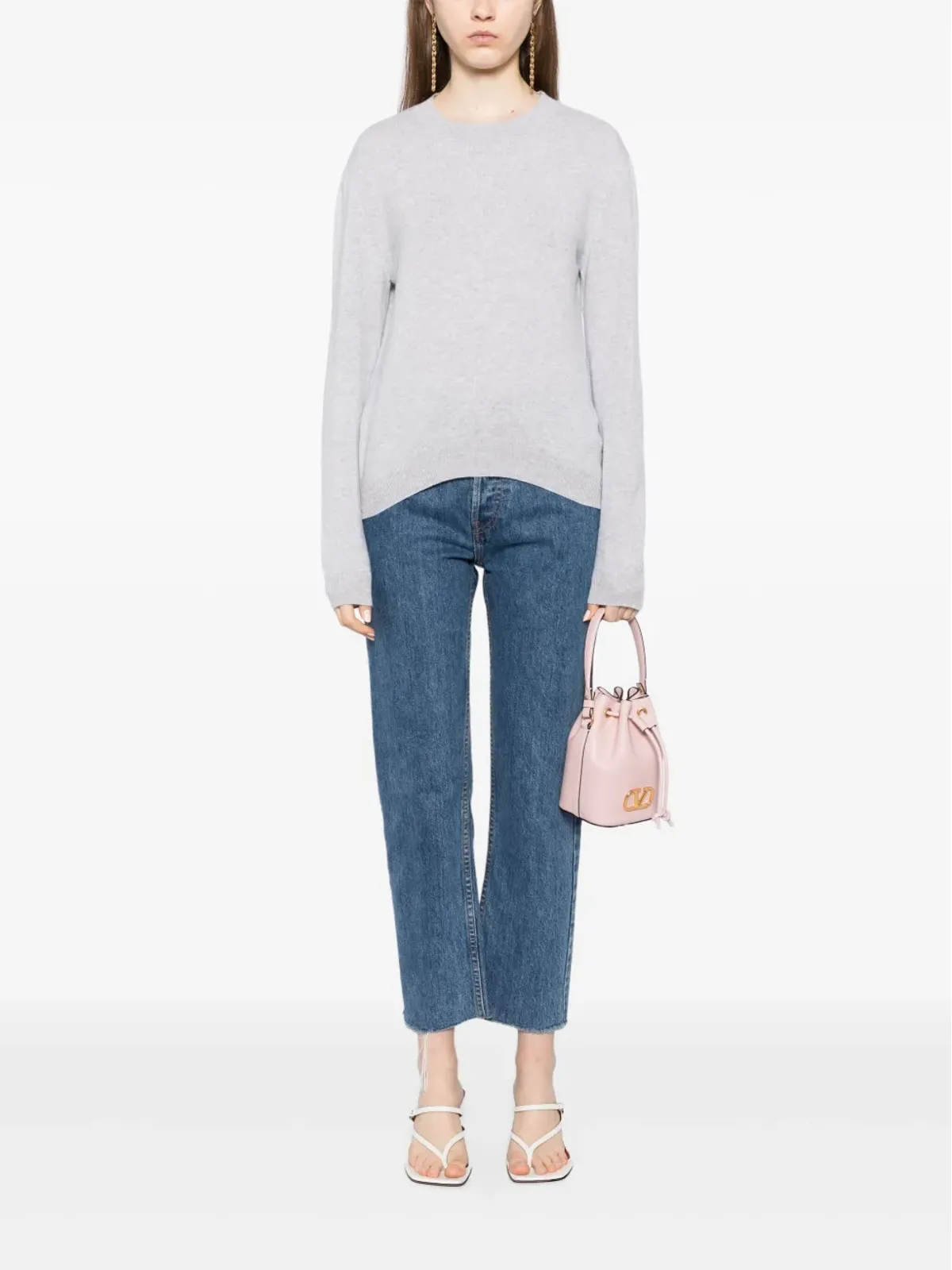 Teddy Cashmere Roma jumper - Grey - 画像2