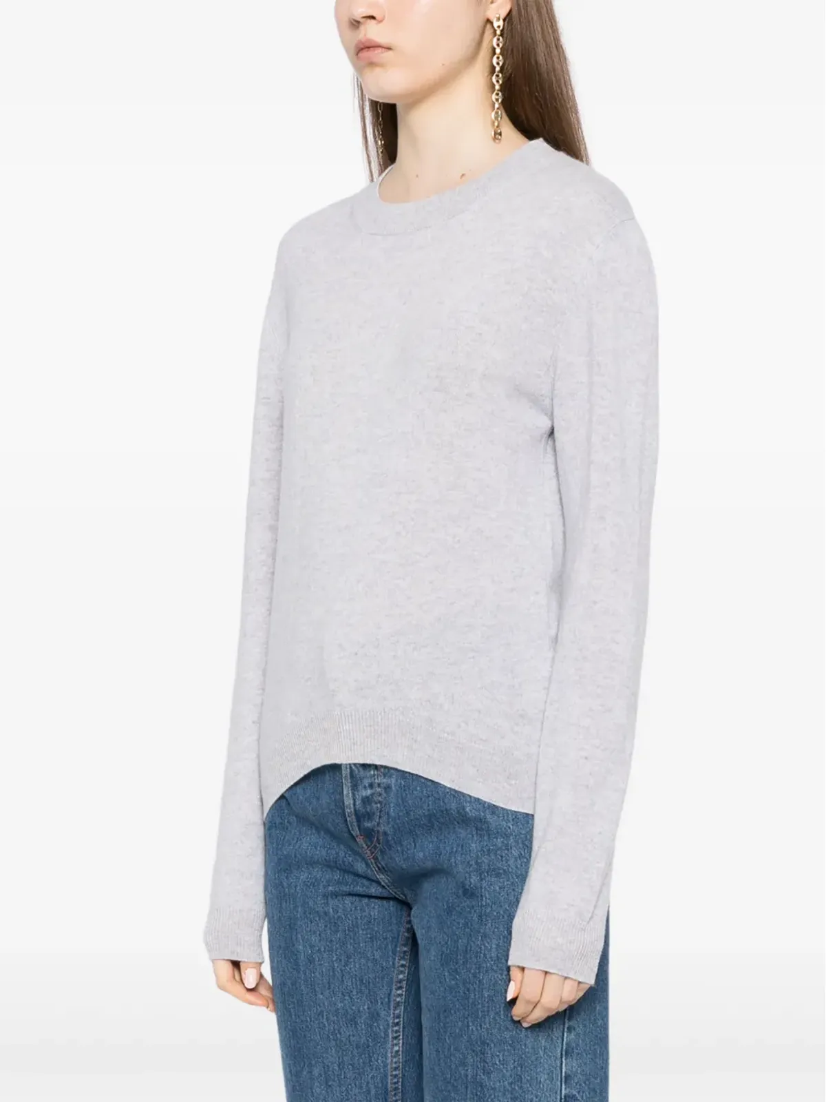 Teddy Cashmere Roma jumper - Grey - 画像3
