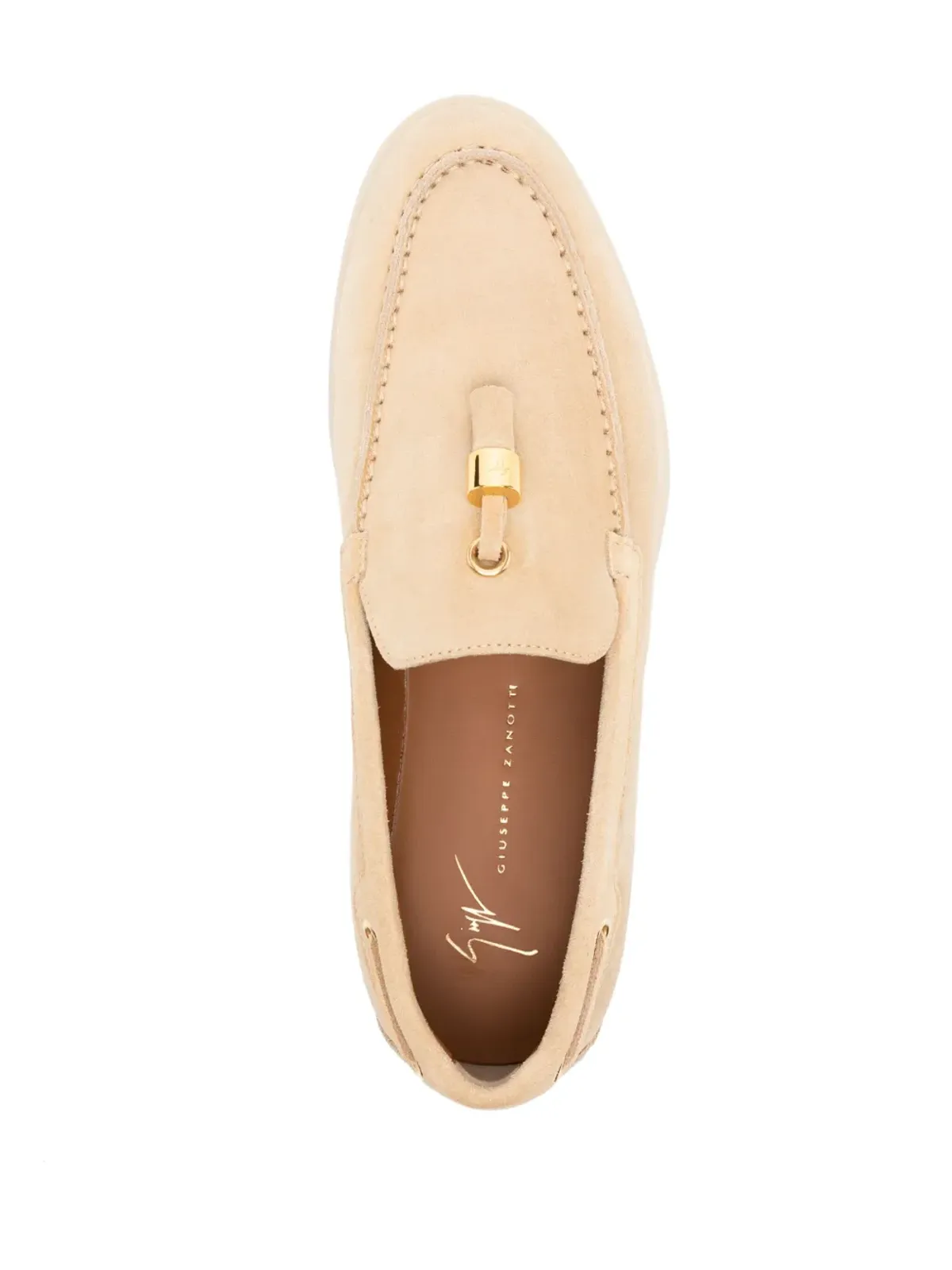 Giuseppe Zanotti Maui Tassels スリップオン ローファー - 画像4