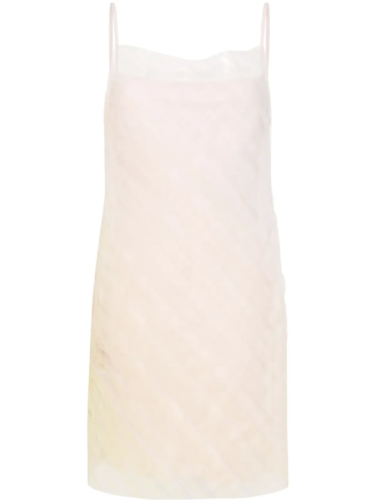 Viktor & Rolf グラデーションチュールスリップドレス - 画像1