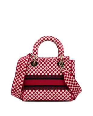Christian Dior ビンテージ 2020年頃 Lady D-Lite ハンドバッグ レッド - サムネイル2