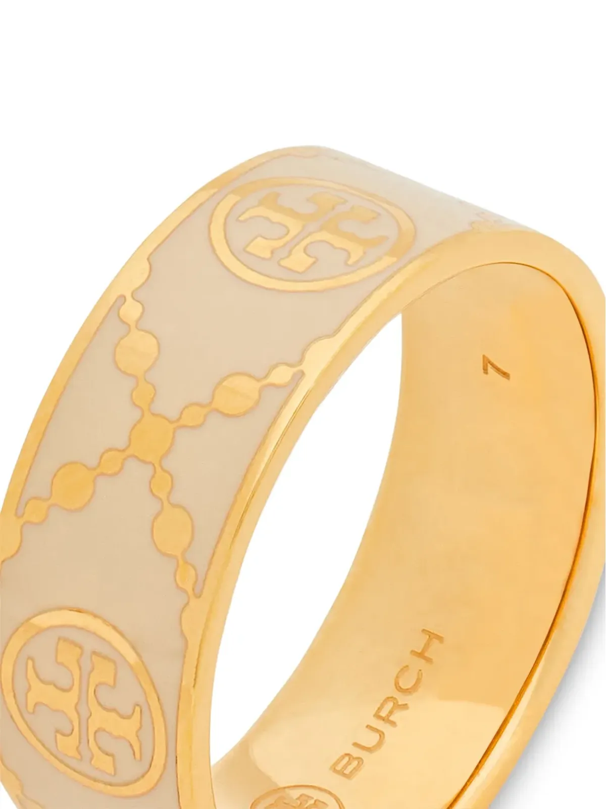 Tory Burch ダブルT エナメルディテールリング - 画像3