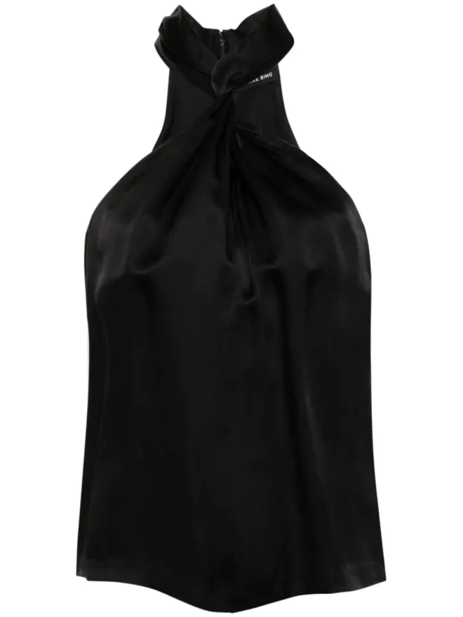 ANINE BING ANINE BING ねじりデザインのハルタネックトップの商品画像