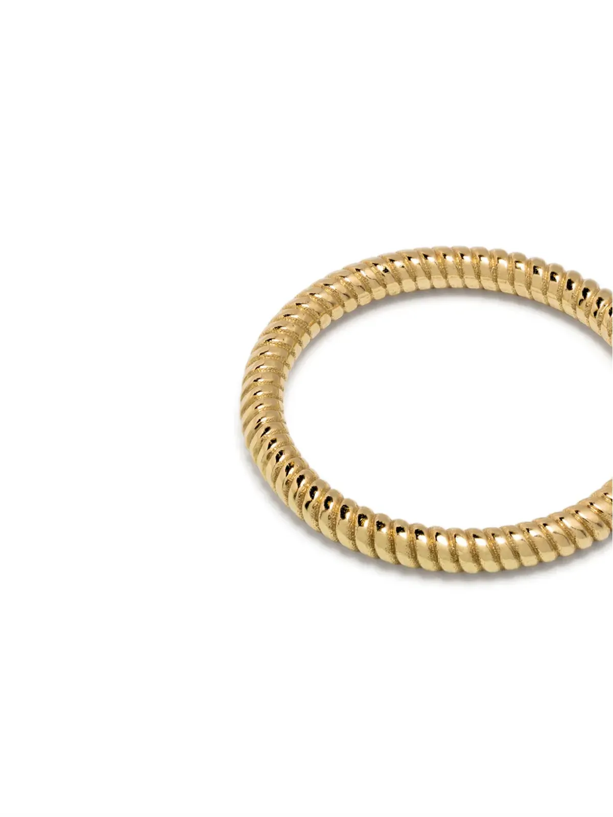 LEANDRA 18kt イエローゴールド カボ・リング - 画像3