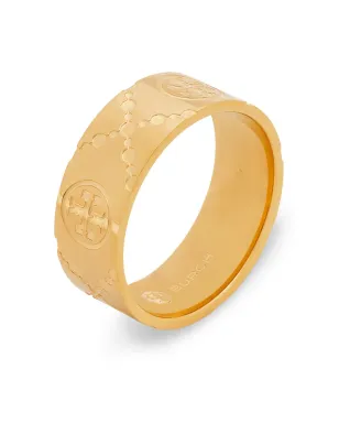 Tory Burch ダブルT ポリッシュ仕上げリング - ゴールド - サムネイル2