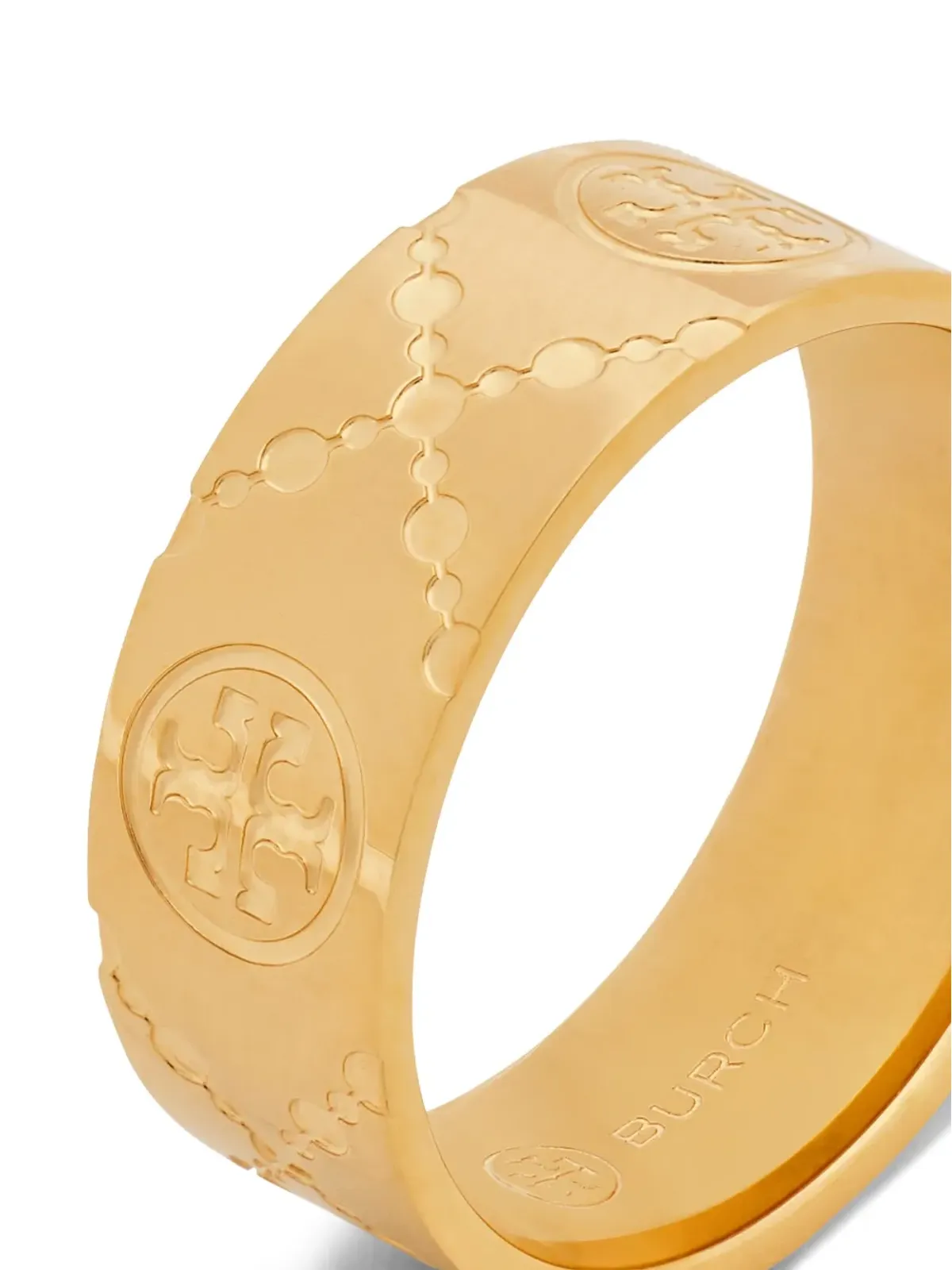 Tory Burch ダブルT ポリッシュ仕上げリング - ゴールド - 画像3