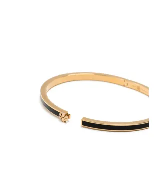 Tory Burch Kira ロゴプレート ブレスレット - ブラック - サムネイル3