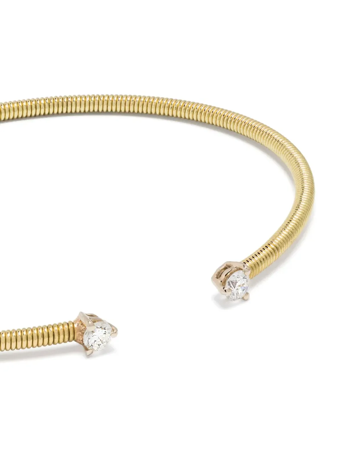 LEANDRA 18K イエローゴールド カボ ダイヤモンド ブレスレット - 画像4