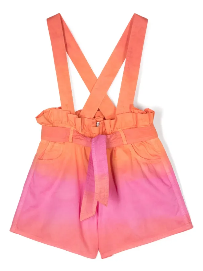 Philosophy Di Lorenzo Serafini Kids Philosophy Di Lorenzo Serafini Kids グラデーションコットンダンガリー オーバーオールの商品画像