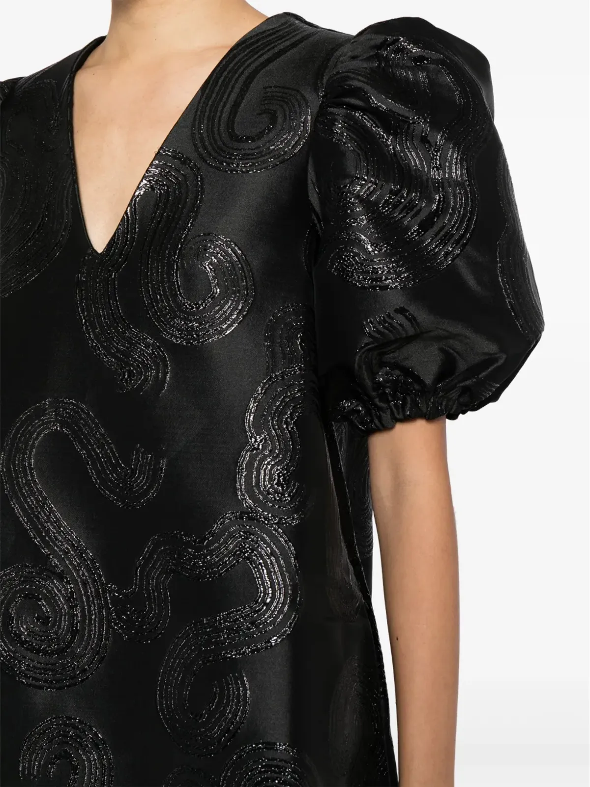 Stine Goya Brethel swirl-jacquard ミニドレス - 画像5