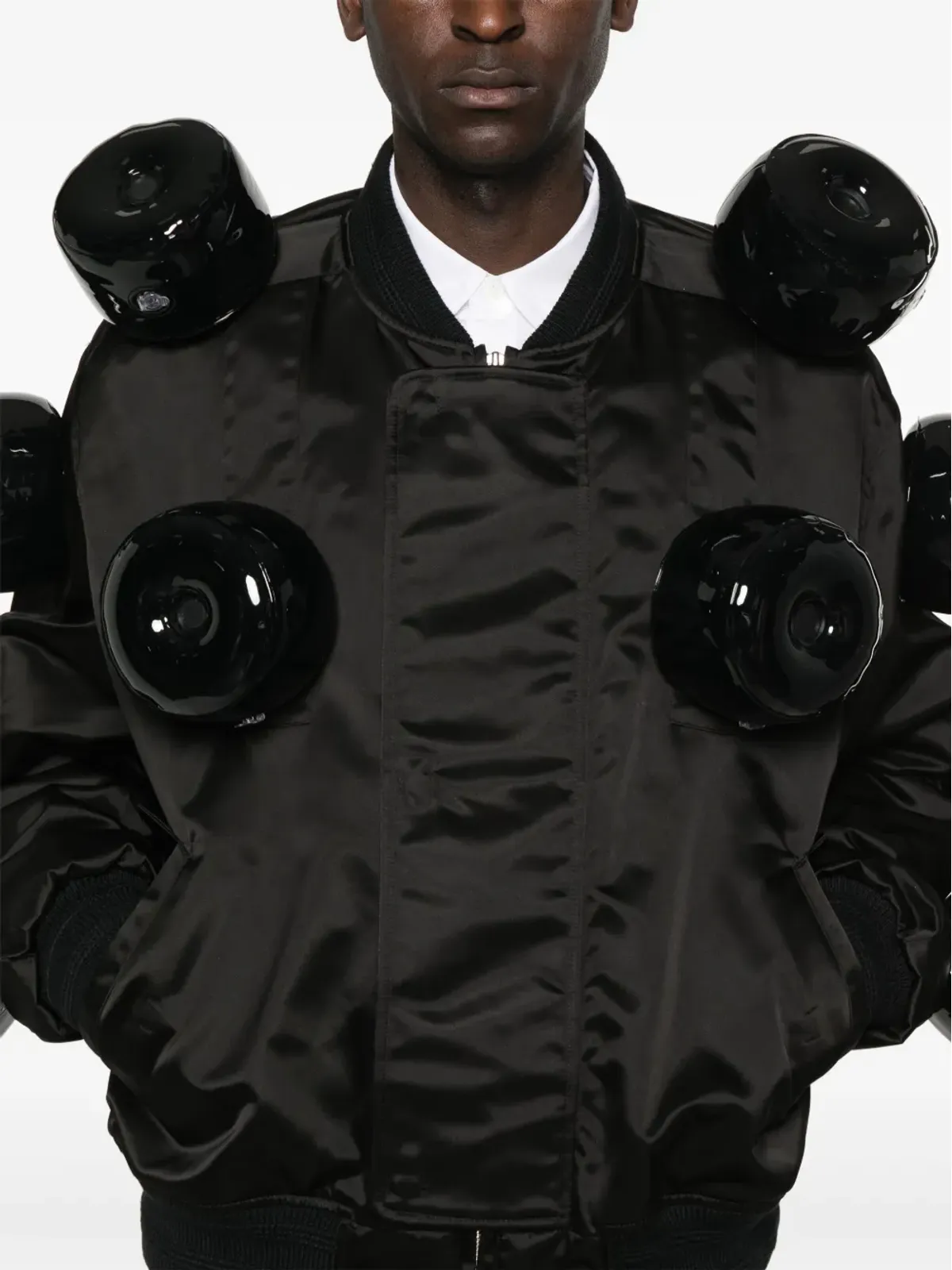 Walter Van Beirendonck エクソスケレトン ボンバー ジャケット - 画像5
