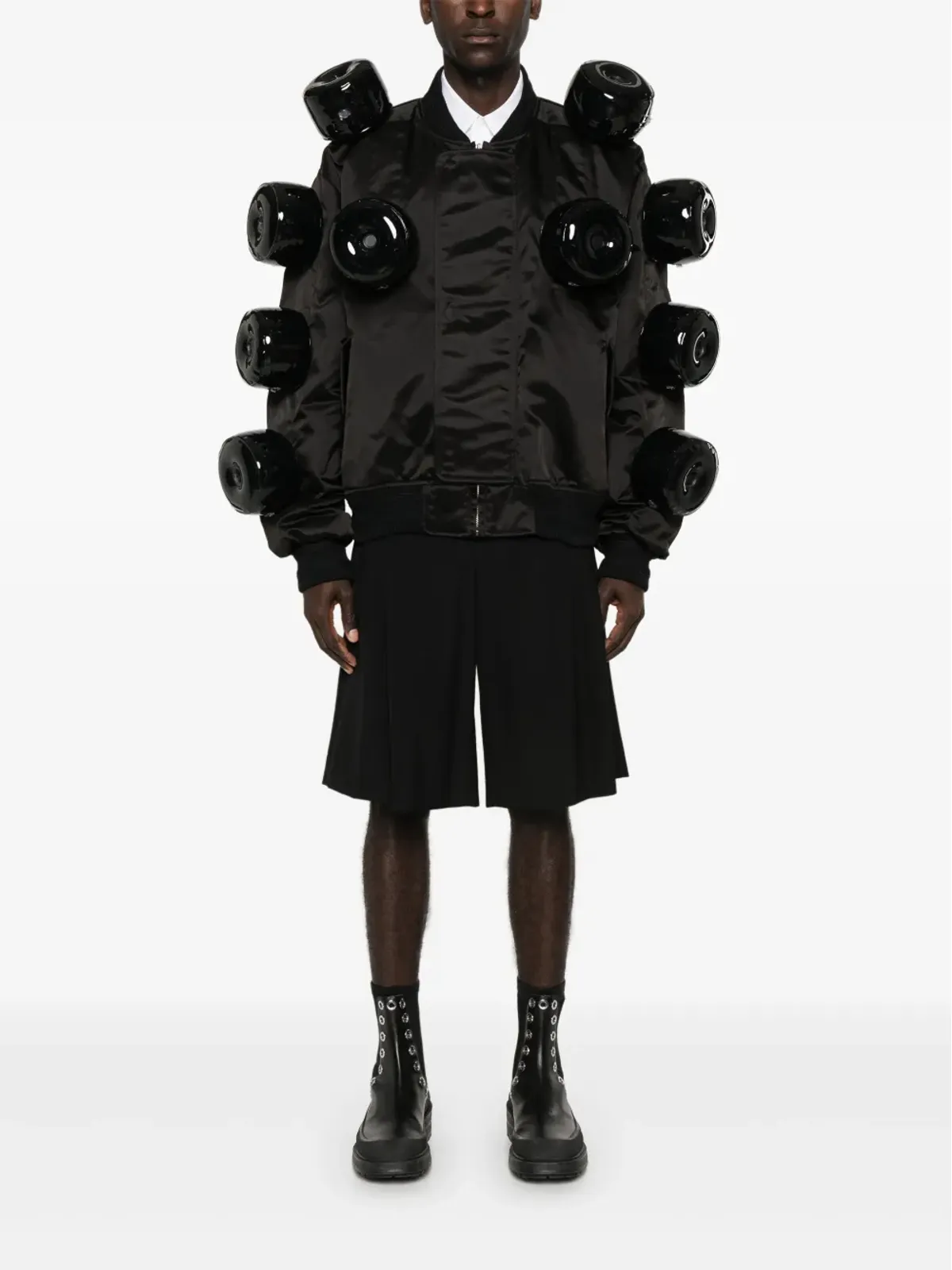 Walter Van Beirendonck エクソスケレトン ボンバー ジャケット - 画像2