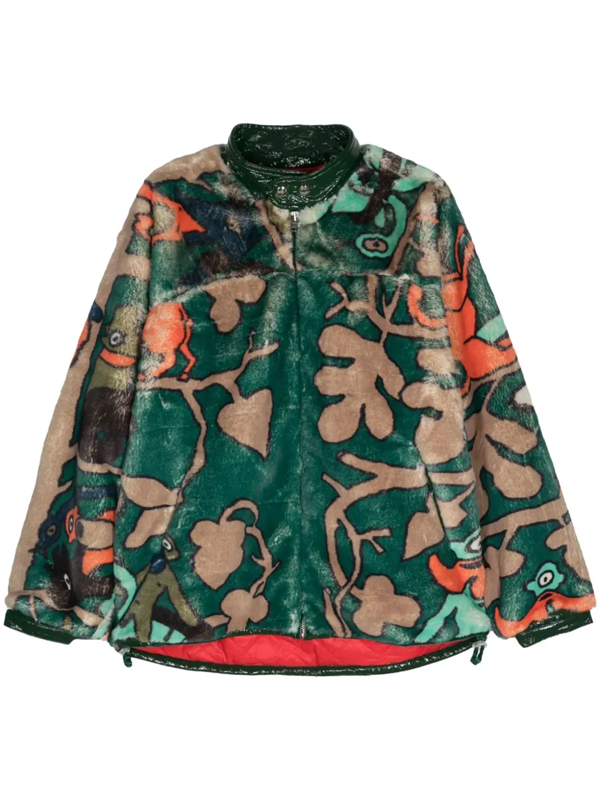 Walter Van Beirendonck サン グラフィックプリント ジャケット - 画像1