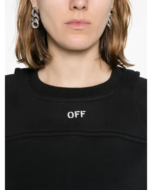 Off-White クロップド レイヤード スウェットシャツ - サムネイル5
