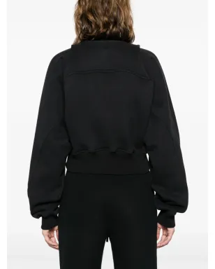 Off-White クロップド レイヤード スウェットシャツ - サムネイル4