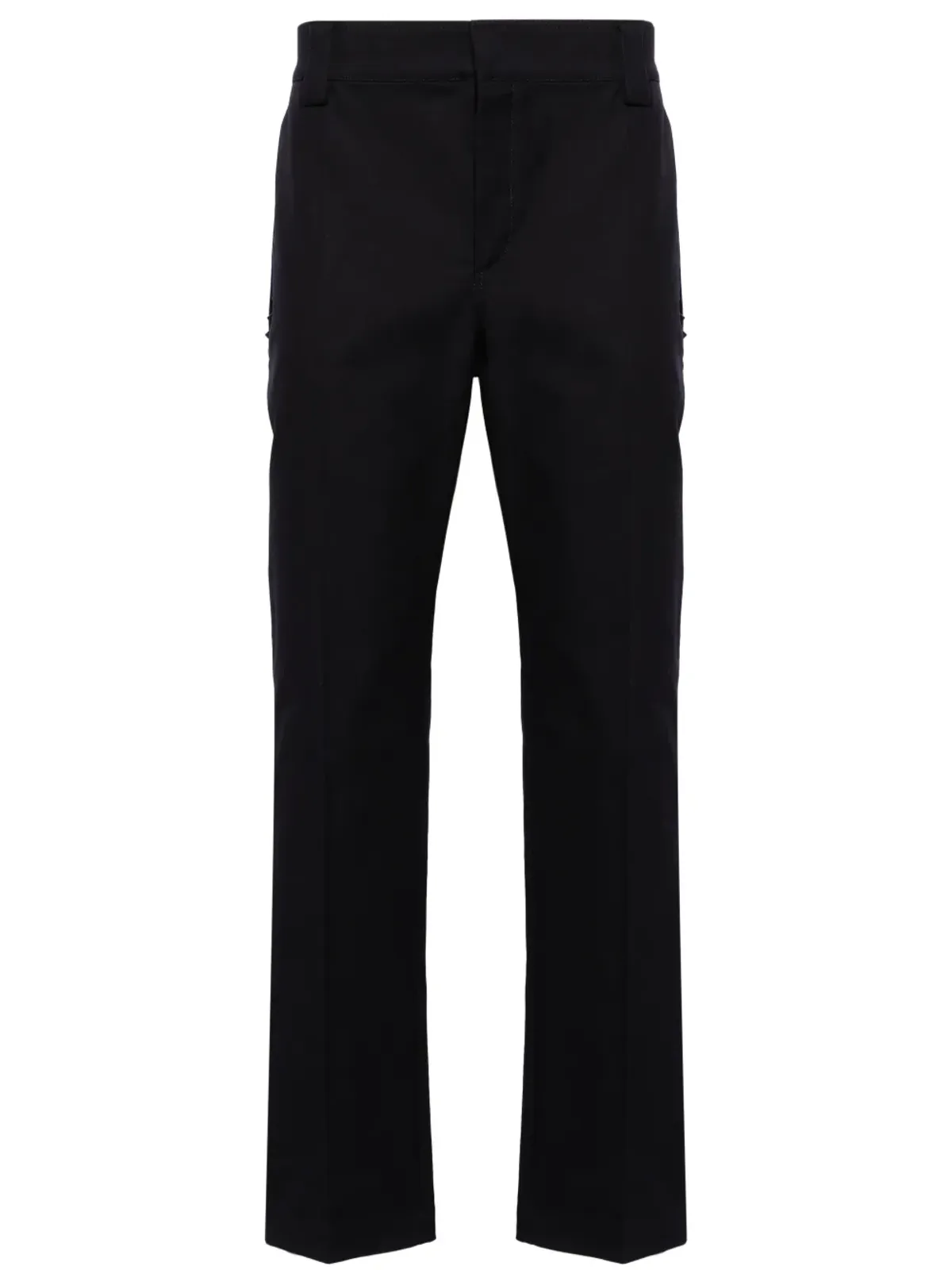 Valentino Garavani ロックスタッド ストレート テーラードパンツ ブルー - 画像1