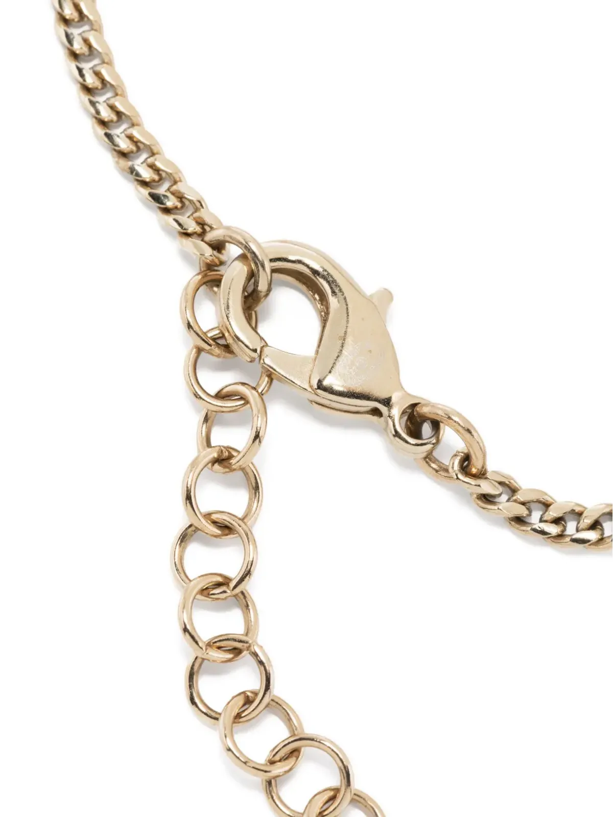 CHANEL ビンテージ 2000年代 CCロゴ ラインストーン装飾 ブレスレット - ゴールド - 画像3