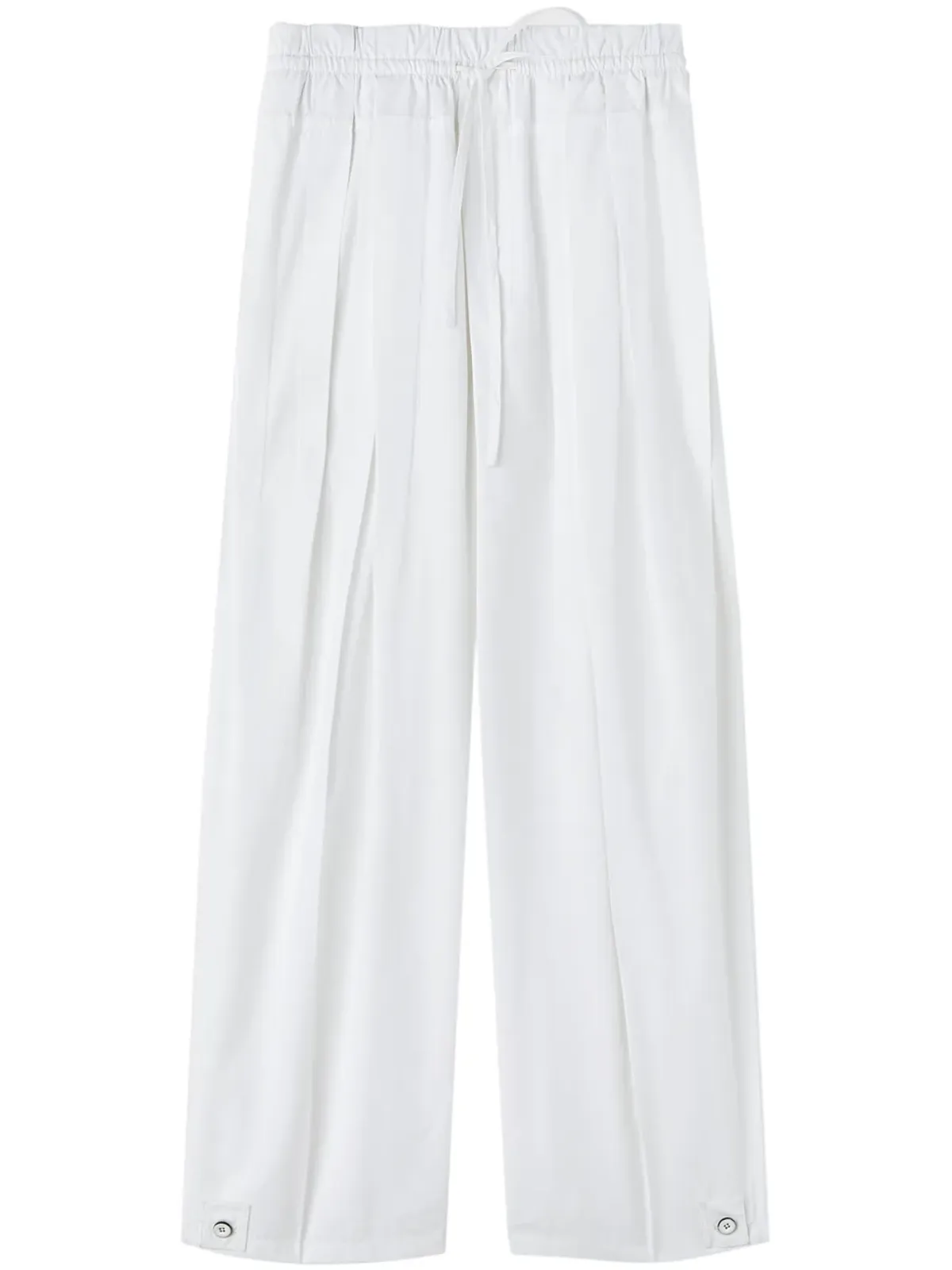 Jil Sander プリーツディテールのワイドレッグパンツ - 画像1