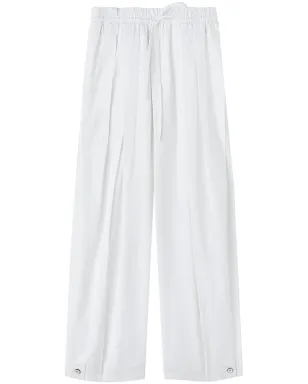 Jil Sander プリーツディテールのワイドレッグパンツ - サムネイル1