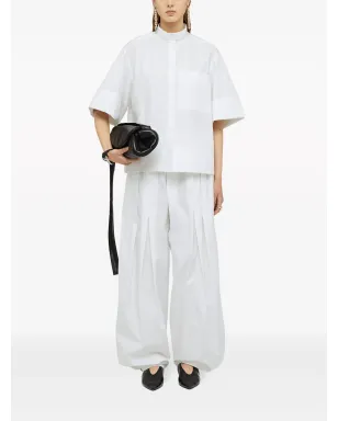 Jil Sander プリーツディテールのワイドレッグパンツ - サムネイル2