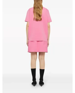 Jil Sander ジップ付きポロシャツ ピンク - サムネイル3