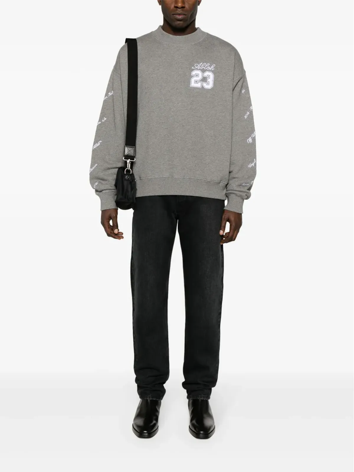 Off-White 23 Skate コットン スウェットシャツ - グレー - 画像2