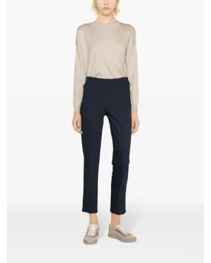 Brunello Cucinelli テーラードコットンブレンドパンツ - ブルー - サムネイル2