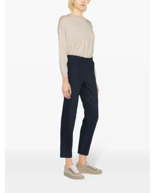 Brunello Cucinelli テーラードコットンブレンドパンツ - ブルー - サムネイル3