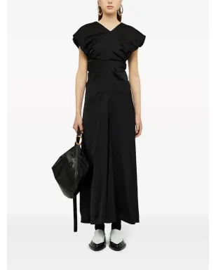 Jil Sander ギャザー入りディテールのサテン仕上げイブニングドレス - サムネイル2