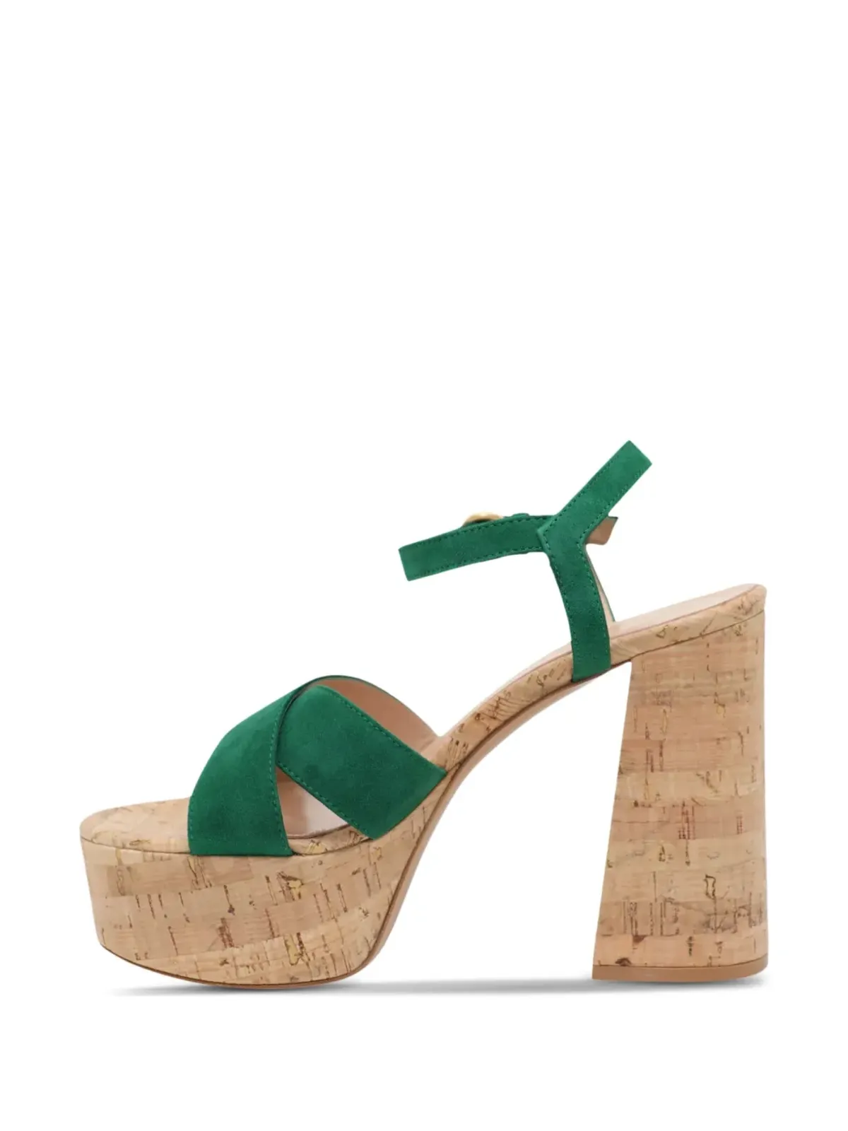 Gianvito Rossi ベベ 120mm レザーサンダル - 画像3