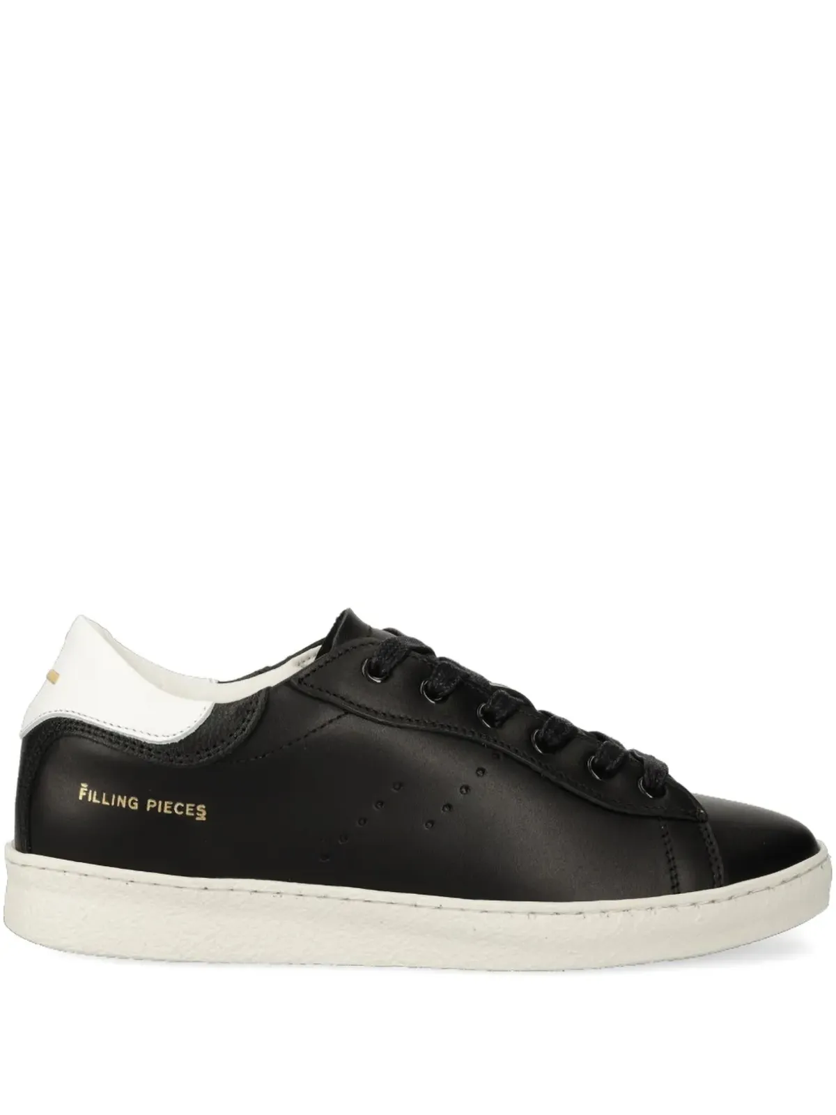 Filling Pieces パンチングパネル付きトレーナー - ブラック - 画像1