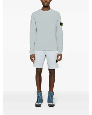 Stone Island コンパスアップリケ コットン トラックショーツ - サムネイル2