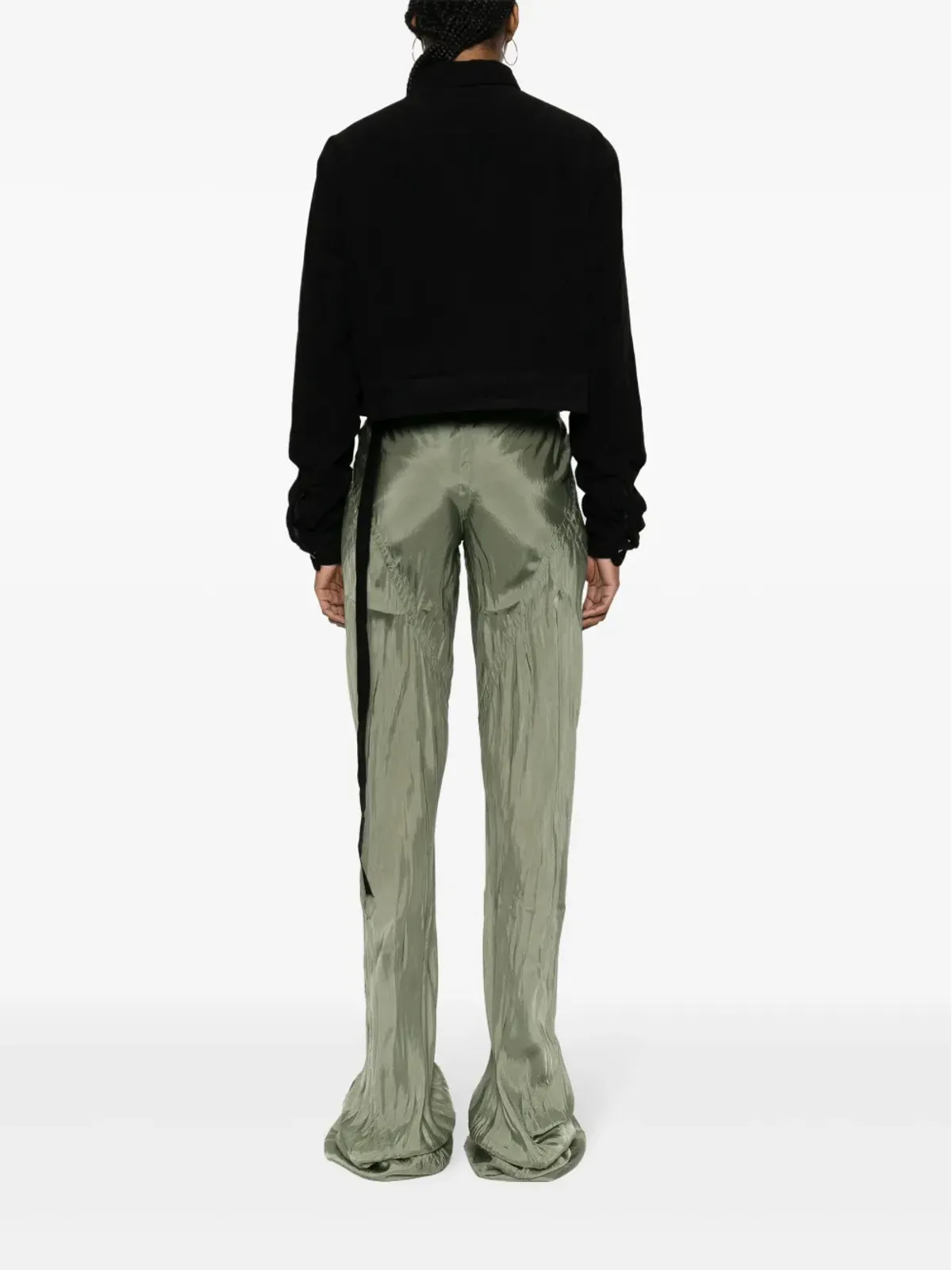Rick Owens DRKSHDW コーデュロイ シャツジャケット - ブラック - 画像4