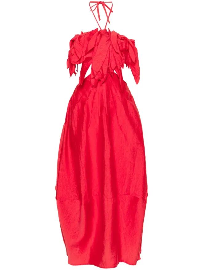 Cult Gaia Cult Gaia ルー ラッフルミディドレスの商品画像